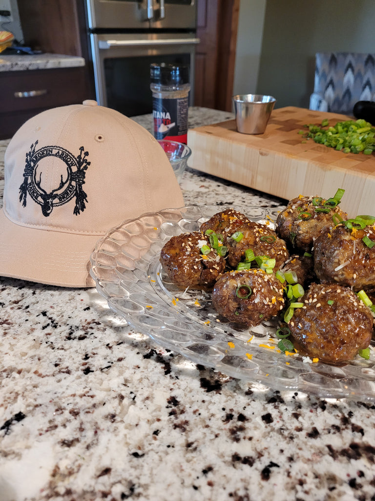 Venison Meatballs with Zesty Orange Sauce