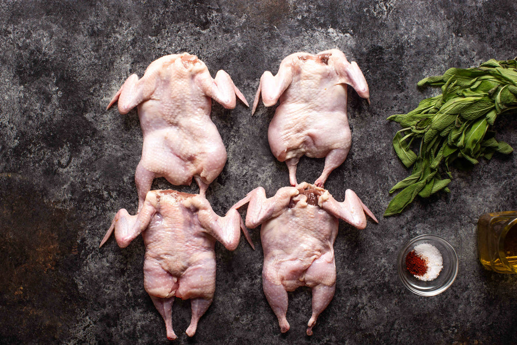 Semi-boneless Quail