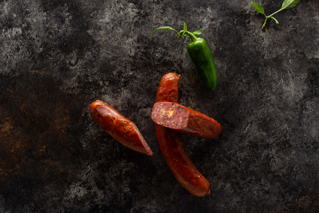 Venison & Wild Boar Jalapeno & Cheese Sausage Broken Arrow Ranch