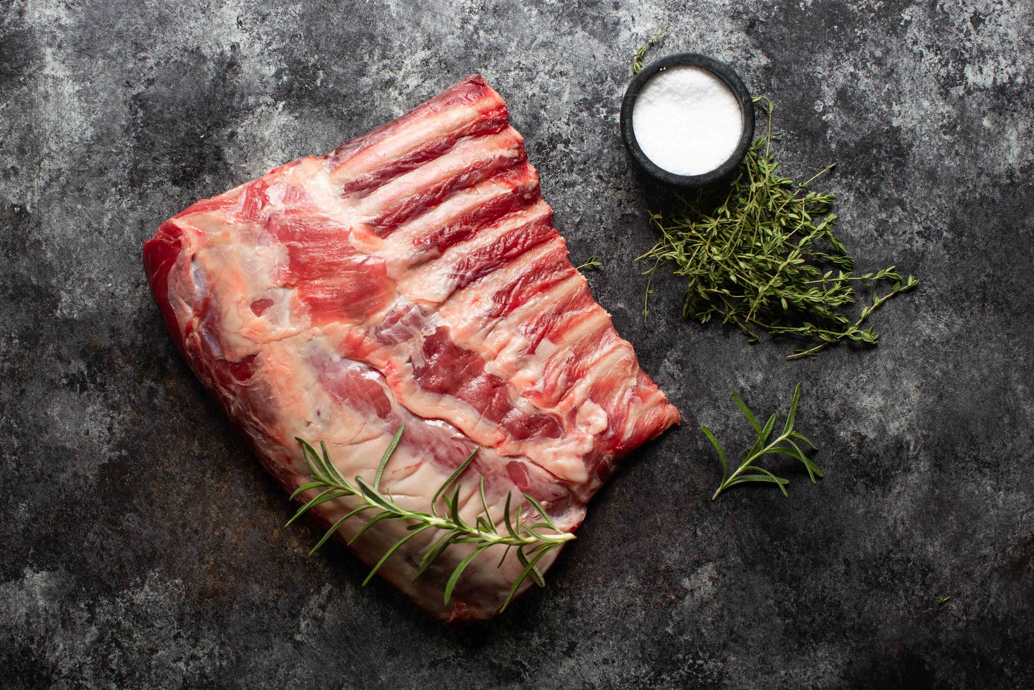 Wild Boar Chop Ready Rack | Broken Arrow Ranch