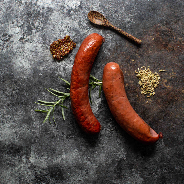 Venison & Wild Boar Sausage | Broken Arrow Ranch